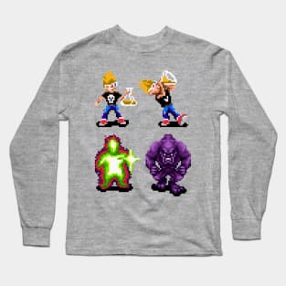 How To Become A Wherewolf Pixel Art Long Sleeve T-Shirt